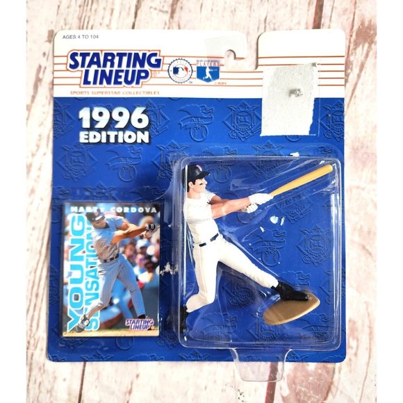 Vintage Starting Lineup 1996 Edition Marty Cordova MLB Baseball Figurine - Picture 1 of 14
